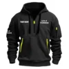 Tasman Exclusive Logo Fashion Hoodie Half Zipper BLC22525A1TAS - Black