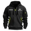 Tucson Exclusive Logo Fashion Hoodie Half Zipper BLC22525A1TSN - Black