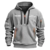 Gladiator Exclusive Logo Fashion Hoodie Half Zipper BLC22525A1GDT - Gray