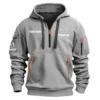 Mazda Exclusive Logo Fashion Hoodie Half Zipper BLC22525A1MZD - Gray