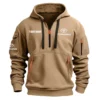 Tundra Exclusive Logo Fashion Hoodie Half Zipper BLC22525A1TDR - Khaki