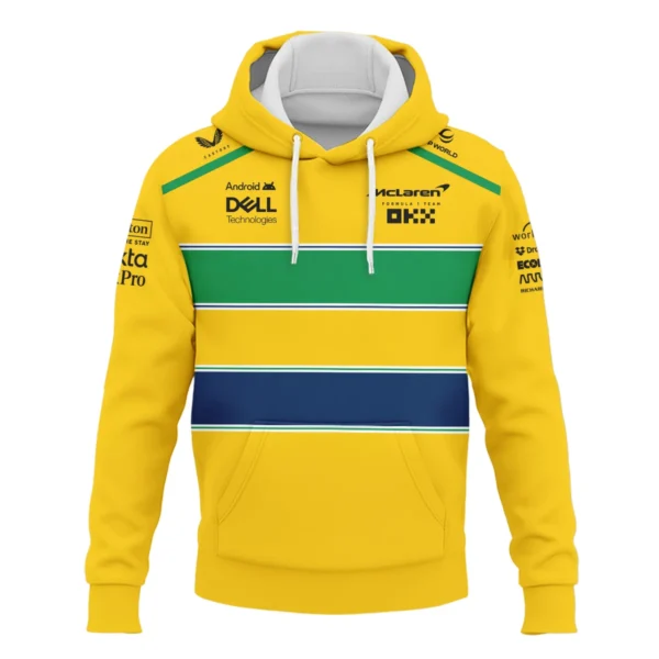 Ayrton Senna The Racing Legend McLaren F1 Exclusive Hoodie BLF13625A1HD - Image 2
