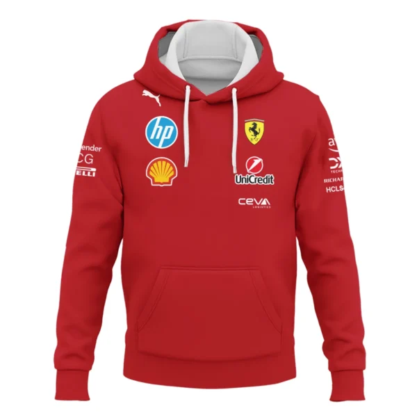 2025 Scuderia Ferrari F1 Special Edition Hoodie BLFRR4625A3HD - Image 2