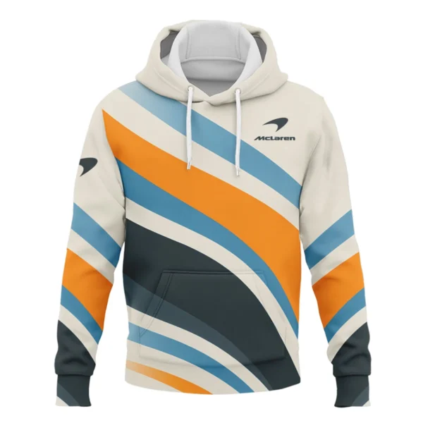 Waves Pattern McLaren F1 Exclusive Hoodie BLMCL1625A2HD - Image 2