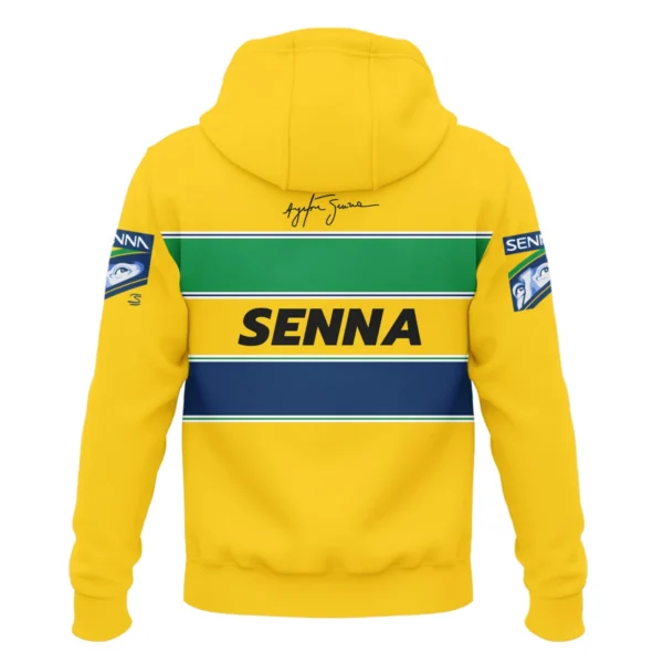 Forever Senna Formula One Exclusive Zipper Hoodie BLF1190525A1ZHD - Image 3