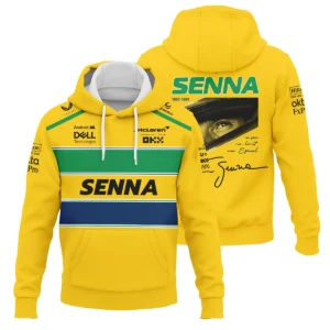 Ayrton Senna McLaren Formula One Exclusive Hoodie BLF1190525A2HD
