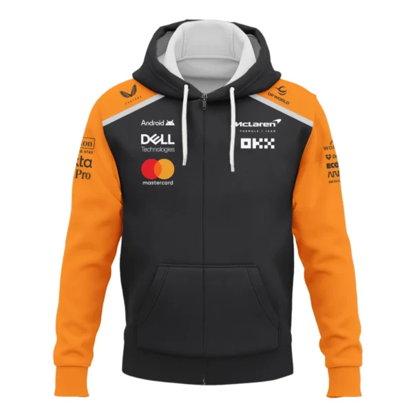 Ayrton Senna The Racing Legend McLaren F1 Exclusive Zipper Hoodie BLF16625A1ZHD - Image 2