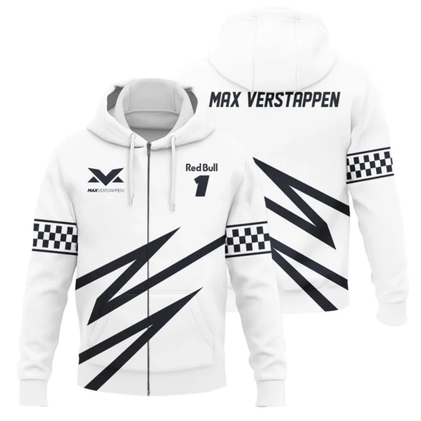 Max Verstappen Red Bull Racing F1 Exclusive Zipper Hoodie BLRBR20525A1ZHD