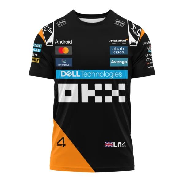 Lando Norris McLaren Formula One Exclusive T-Shirt BLF1180525A2TS - Image 2
