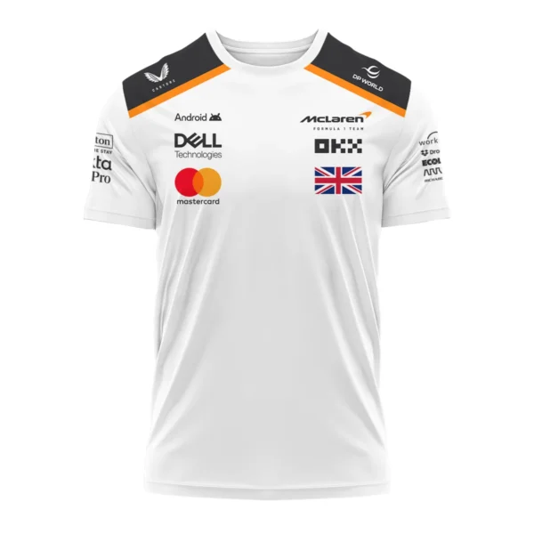 Lando Norris LN4 McLaren F1 Exclusive T-Shirt BLF19625A1TS - Image 2