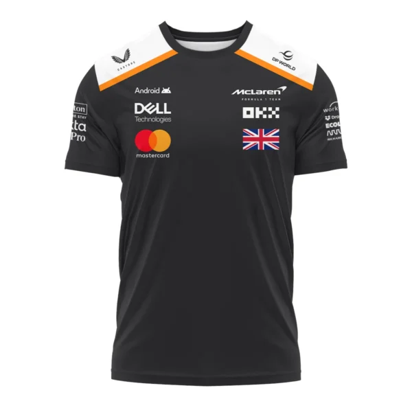 Lando Norris LN4 McLaren F1 Exclusive T-Shirt BLF19625A2TS - Image 2