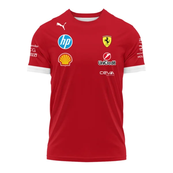 2025 Scuderia Ferrari F1 Special Edition T-Shirt BLFRR4625A3TS - Image 2