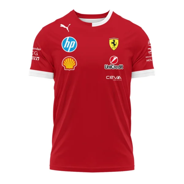 2025 Scuderia Ferrari F1 Special Edition T-Shirt BLFRR4625A3TS - Image 2