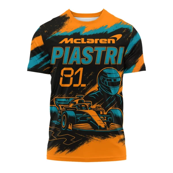 Piastri 81 McLaren F1 Exclusive T-Shirt BLMCL1625A1TS - Image 2
