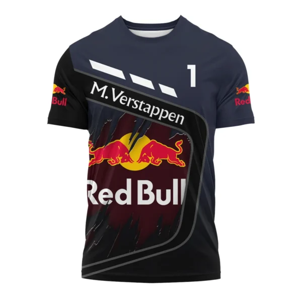 Max Verstappen Red Bull Racing F1 Exclusive T-Shirt BLRBR20525A3TS - Image 2