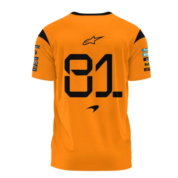 Oscar Piastri McLaren Formula One Exclusive T-Shirt BLF1180525A3TS - Image 3