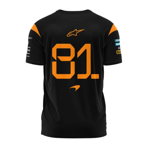Oscar Piastri McLaren Formula One Exclusive T-Shirt BLF1180525A4TS - Image 3