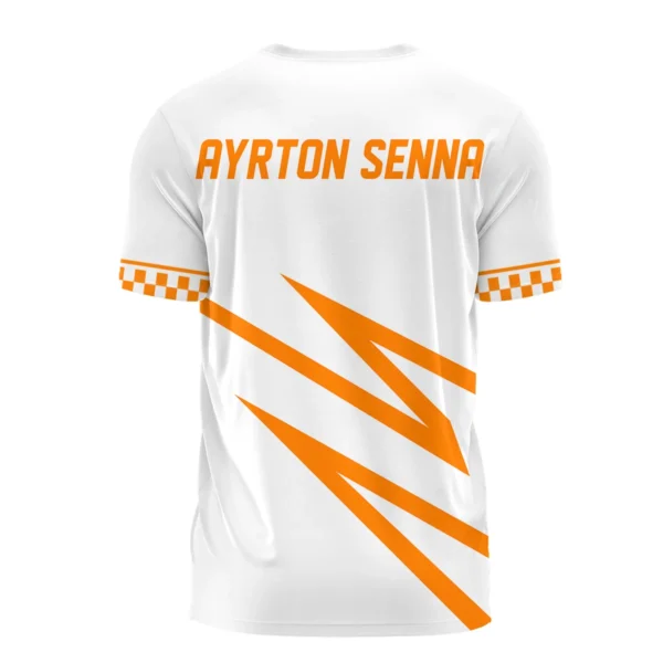 Ayrton Senna The Racing Legend McLaren F1 Exclusive T-Shirt BLF16625A4TS - Image 3