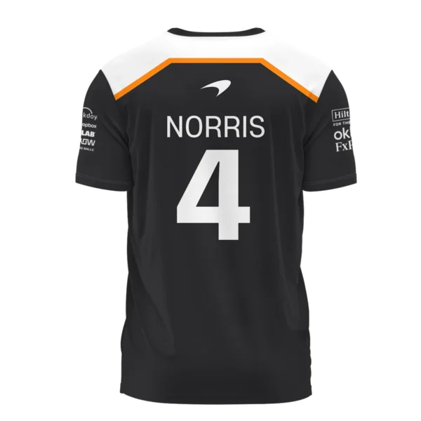 Lando Norris LN4 McLaren F1 Exclusive T-Shirt BLF19625A2TS - Image 3