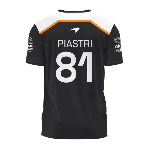 Oscar Piastri OP81 McLaren F1 Exclusive T-Shirt BLF19625A4TS - Image 3