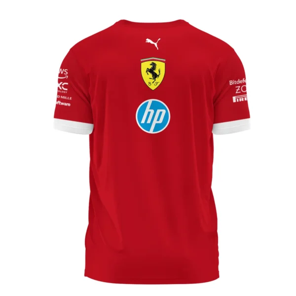 2025 Scuderia Ferrari F1 Special Edition T-Shirt BLFRR4625A3TS - Image 3