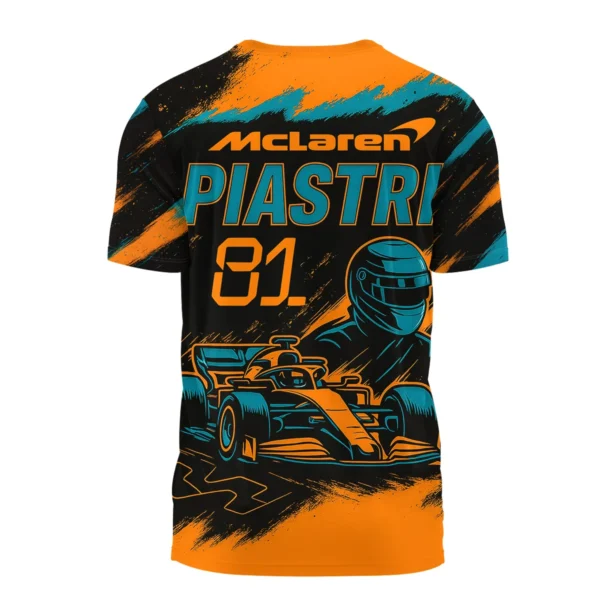 Piastri 81 McLaren F1 Exclusive T-Shirt BLMCL1625A1TS - Image 3