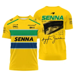 Ayrton Senna McLaren Formula One Exclusive T-Shirt BLF1190525A2TS