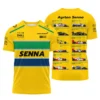 Senna x McLaren - Exclusive T-Shirt Featuring His Iconic Liveries BLF13625A5TS