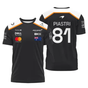Oscar Piastri OP81 McLaren F1 Exclusive T-Shirt BLF19625A4TS
