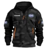 Clark Aluminium Boats Exclusive Logo Hoodie Half Zipper Fishing QTFS200525A3CAB - Black