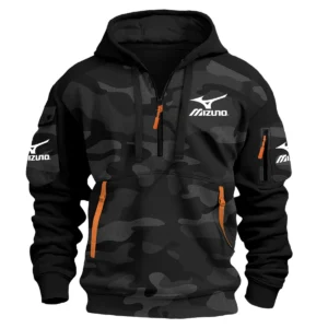 Mizuno Exclusive Logo Hoodie Half Zipper Golf HOGF210525A4MIZ - Black