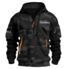 Holden Colorado Exclusive Logo Hoodie Half Zipper Ute QTUT280525A1HC - Black