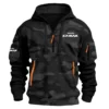 Isuzu D-MAX Exclusive Logo Hoodie Half Zipper Ute QTUT280525A1ID - Black