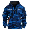 Avenger Exclusive Logo Fashion Hoodie Half Zip BLC11625A1AVG - Blue