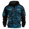 Dunbier Trailers Exclusive Logo Hoodie Half Zipper Fishing QTFS200525A3DT - Blue