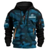 Volkswagen Amarok Exclusive Logo Hoodie Half Zipper Ute QTUT280525A1VA - Blue