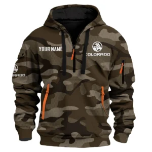 Colorado Exclusive Logo Fashion Hoodie Half Zip BLC11625A1CLD - Brown