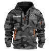 Corolla Cross Exclusive Logo Fashion Hoodie Half Zip BLC11625A1CCR - Gray