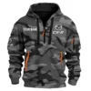 CX-5 Exclusive Logo Fashion Hoodie Half Zip BLC11625A1CX5 - Gray