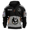 Collingwood Magpies Australian Football League Exclusive Logo Hoodie Half Zipper HOAFL190525A01COLL - Gray