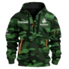 Holden Exclusive Logo Fashion Hoodie Half Zip BLC11625A1HLD - Green