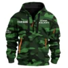 Jolion Exclusive Logo Fashion Hoodie Half Zip BLC11625A1JOL - Green