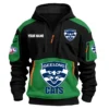 Geelong Cats Australian Football League Exclusive Logo Hoodie Half Zipper HOAFL190525A01GEEL - Green