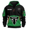 Triumph Exclusive Logo Hoodie Half Zipper HOMOT090625A01TRIHDF - Green