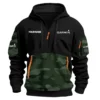 Garmin Exclusive Logo Hoodie Half Zipper Fishing QTFS200525A2GA - Green