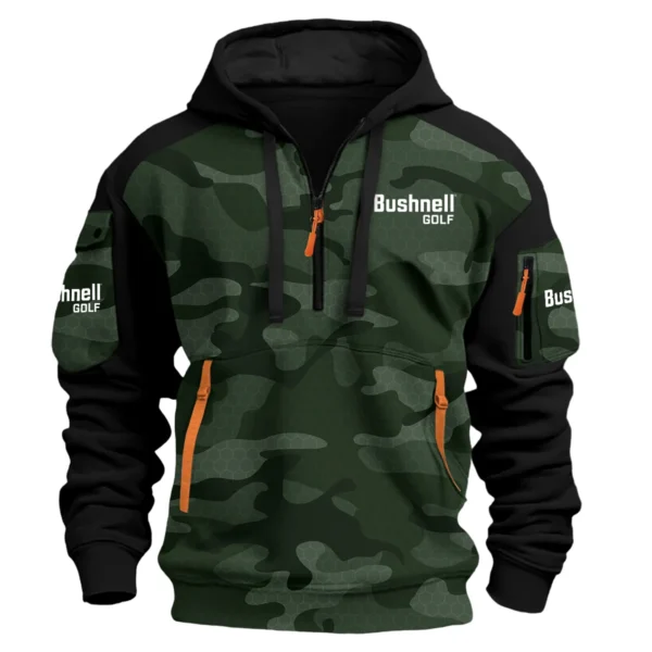 Bushnell Golf Exclusive Logo Hoodie Half Zipper Golf HOGF210525A4BUG - Green