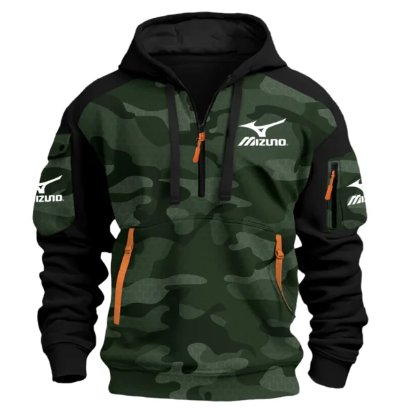 Mizuno Exclusive Logo Hoodie Half Zipper Golf HOGF210525A4MIZ - Green