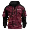 Cobra Golf Exclusive Logo Hoodie Half Zipper Golf HOGF210525A4CB - Marron