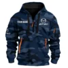 BT-50 Exclusive Logo Fashion Hoodie Half Zip BLC11625A1BT50 - Navy