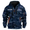 Ranger Exclusive Logo Fashion Hoodie Half Zip BLC11625A1RNG - Navy